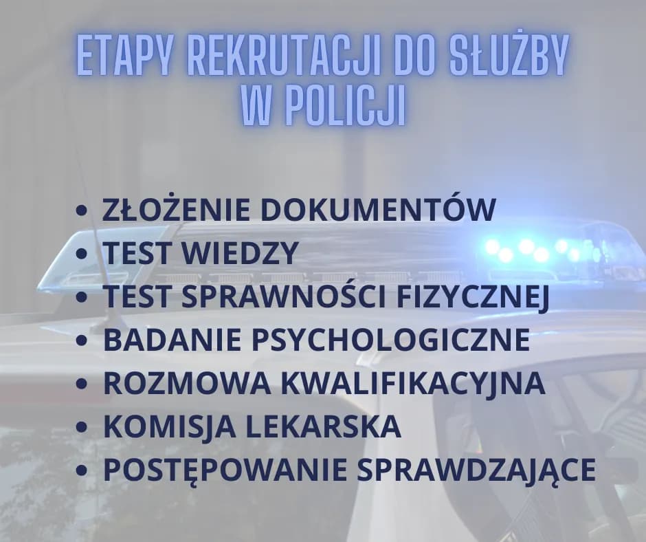 Ile trwa rekrutacja do policji: poznaj czas oczekiwania i wszystkie etapy