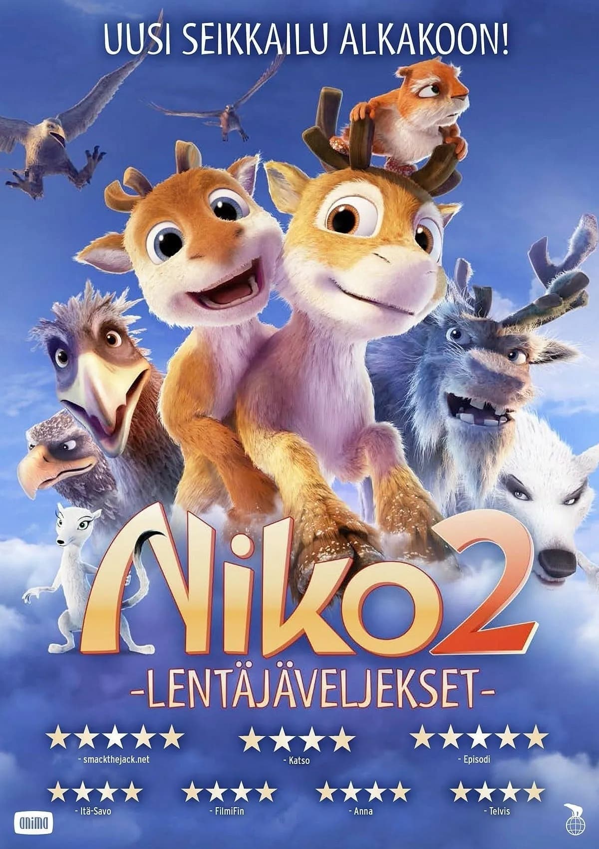 Renifer Niko Ratuje Brata: Świąteczna animacja, która zachwyciła widzów
