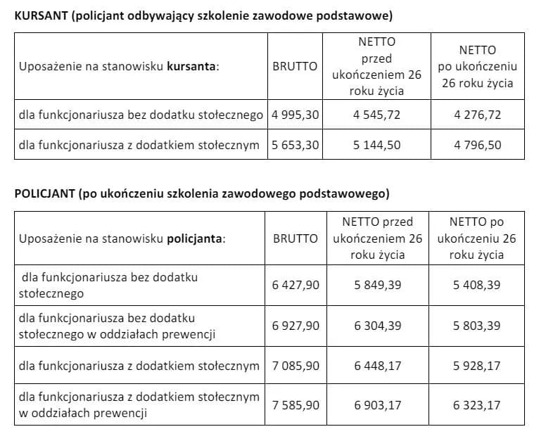 Zarobki komendanta policji w Polsce – jak różnią się w regionach?