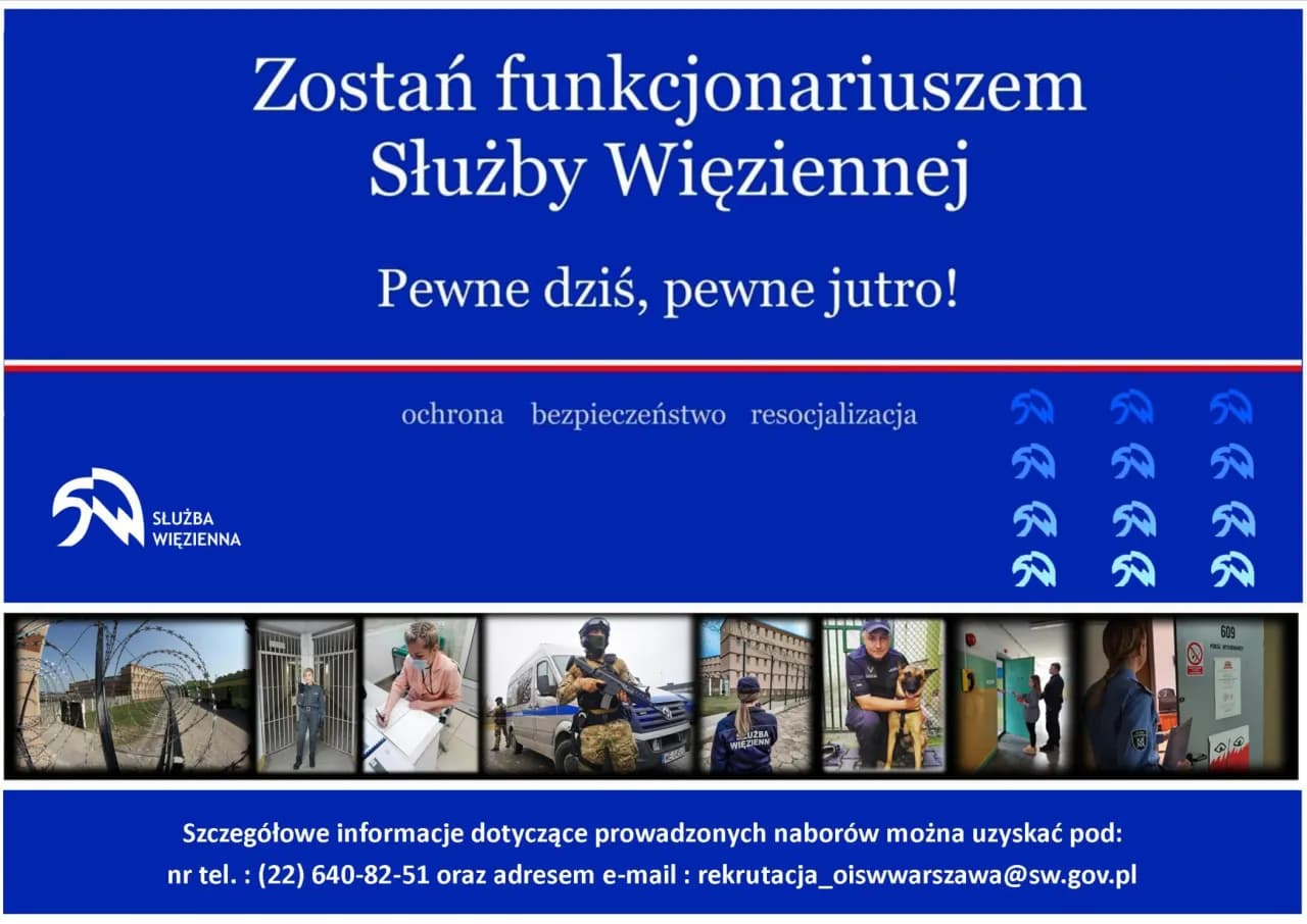 Czego oczekujesz od pracy w służbie więziennej – poznaj wymagania i korzyści